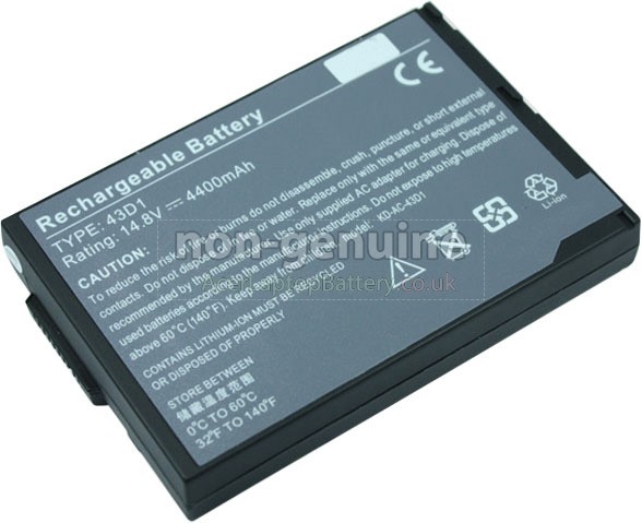 Battery for Acer TravelMate 261XV-XP laptop