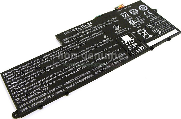 Battery for Acer MS2377 laptop