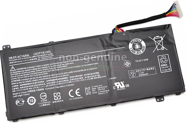Battery for Acer Aspire V NITRO VN7-571G-51R8 laptop