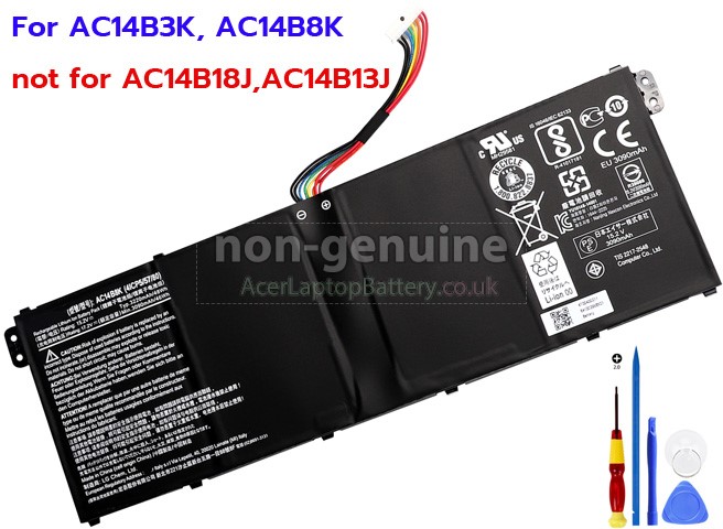 Battery for Acer Aspire ES1-711-P39F laptop