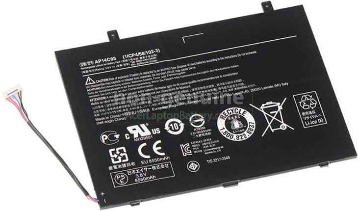 Battery for Acer Aspire SWITCH 11 SW5-111(NT.L67AA.002) laptop