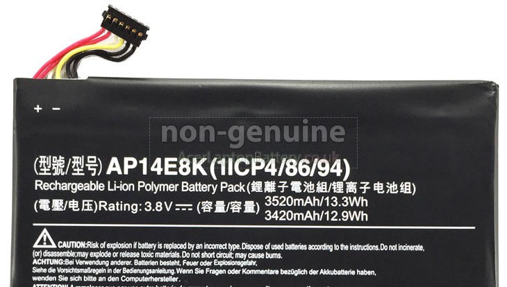 Battery for Acer Iconia Tab B1-810 laptop