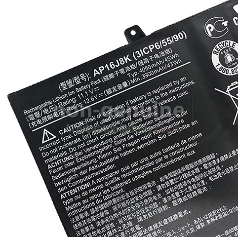 Battery for Acer Chromebook 11 N7 C731T-C0X8 laptop