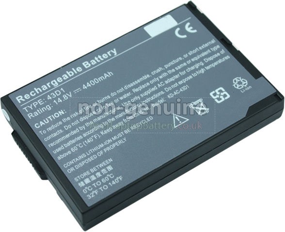 Battery for Acer 60.49S17.001 laptop