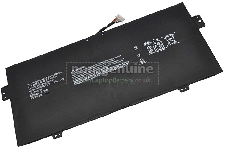 Battery for Acer SWIFT 7 SF713-51-M3BP laptop
