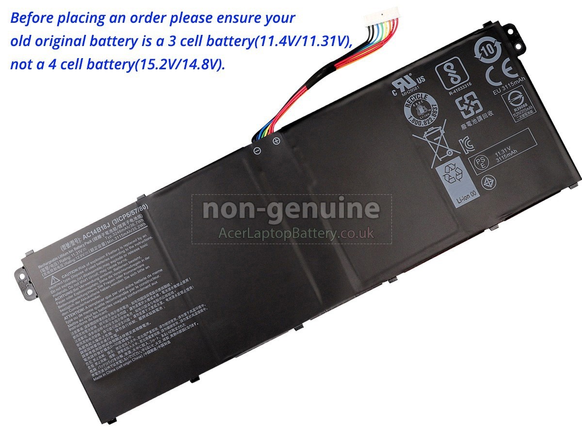 replacement Acer CB5-571-C1DZ battery
