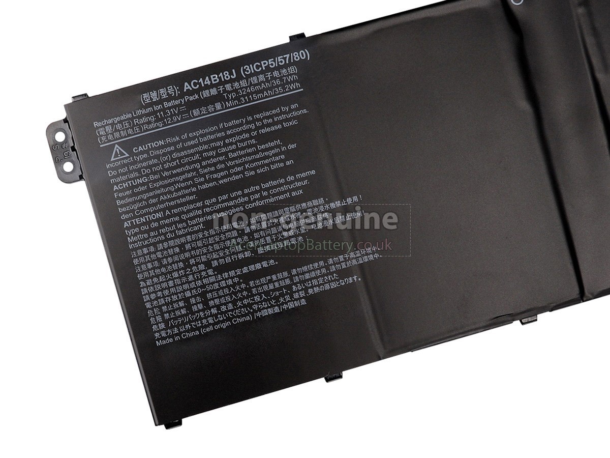 replacement Acer Aspire 3 A315-54-32WU battery