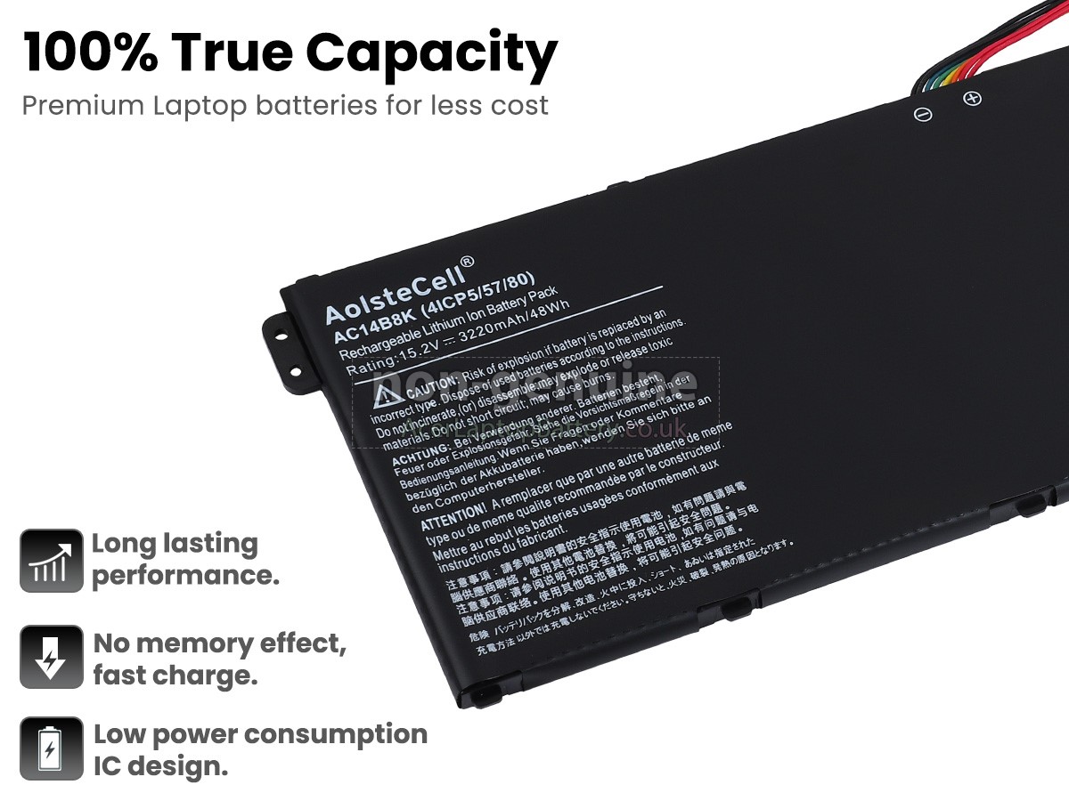 replacement Acer NITRO 5 AN515-41-1853 battery