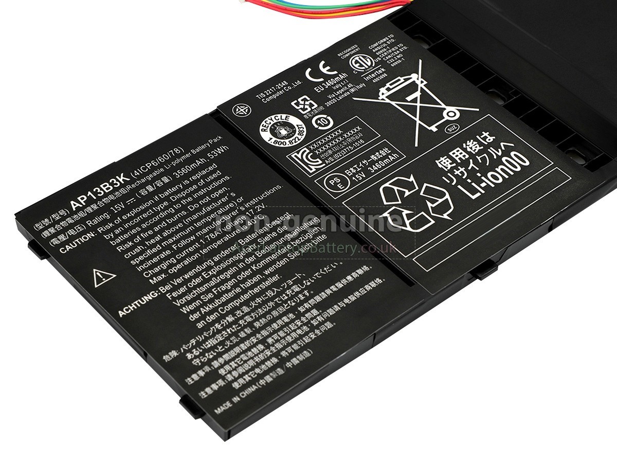 replacement Acer Aspire V5-573G battery