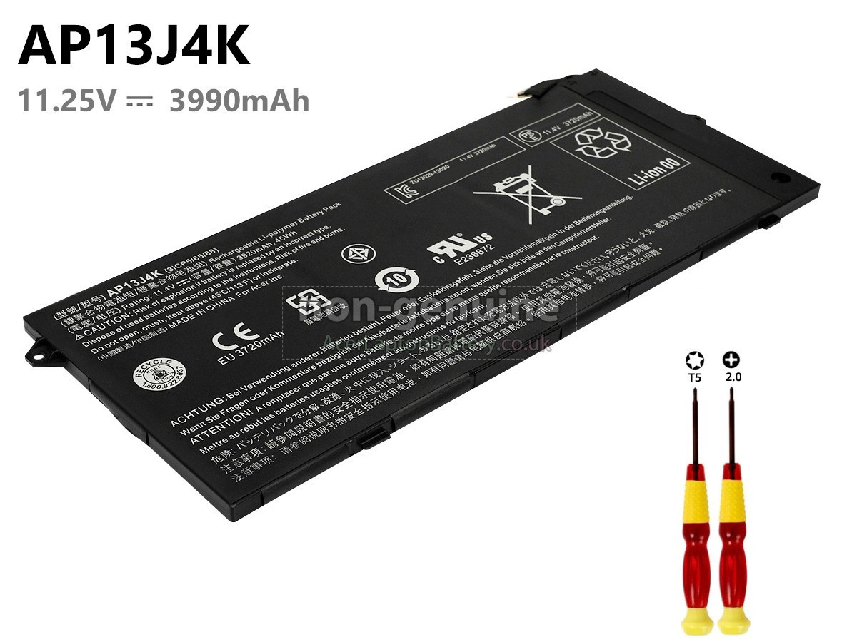 replacement Acer Chromebook C720P-2625 battery