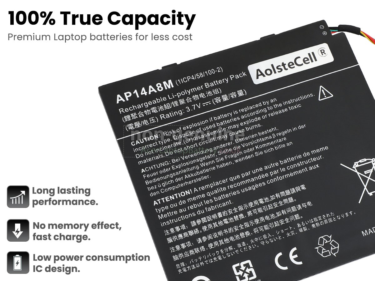 replacement Acer AP14A8M battery