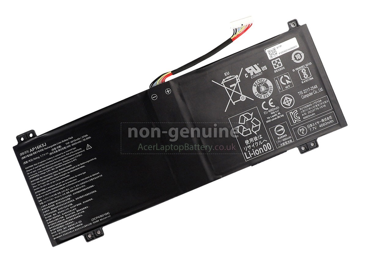 replacement Acer AP16K4J battery