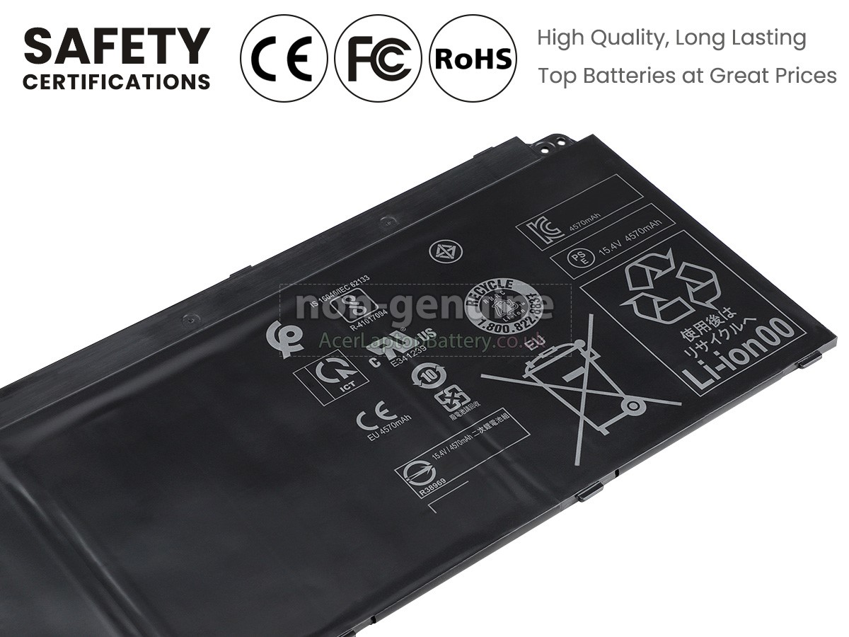 replacement Acer Predator TRITON 900 PT917-71-76VT battery
