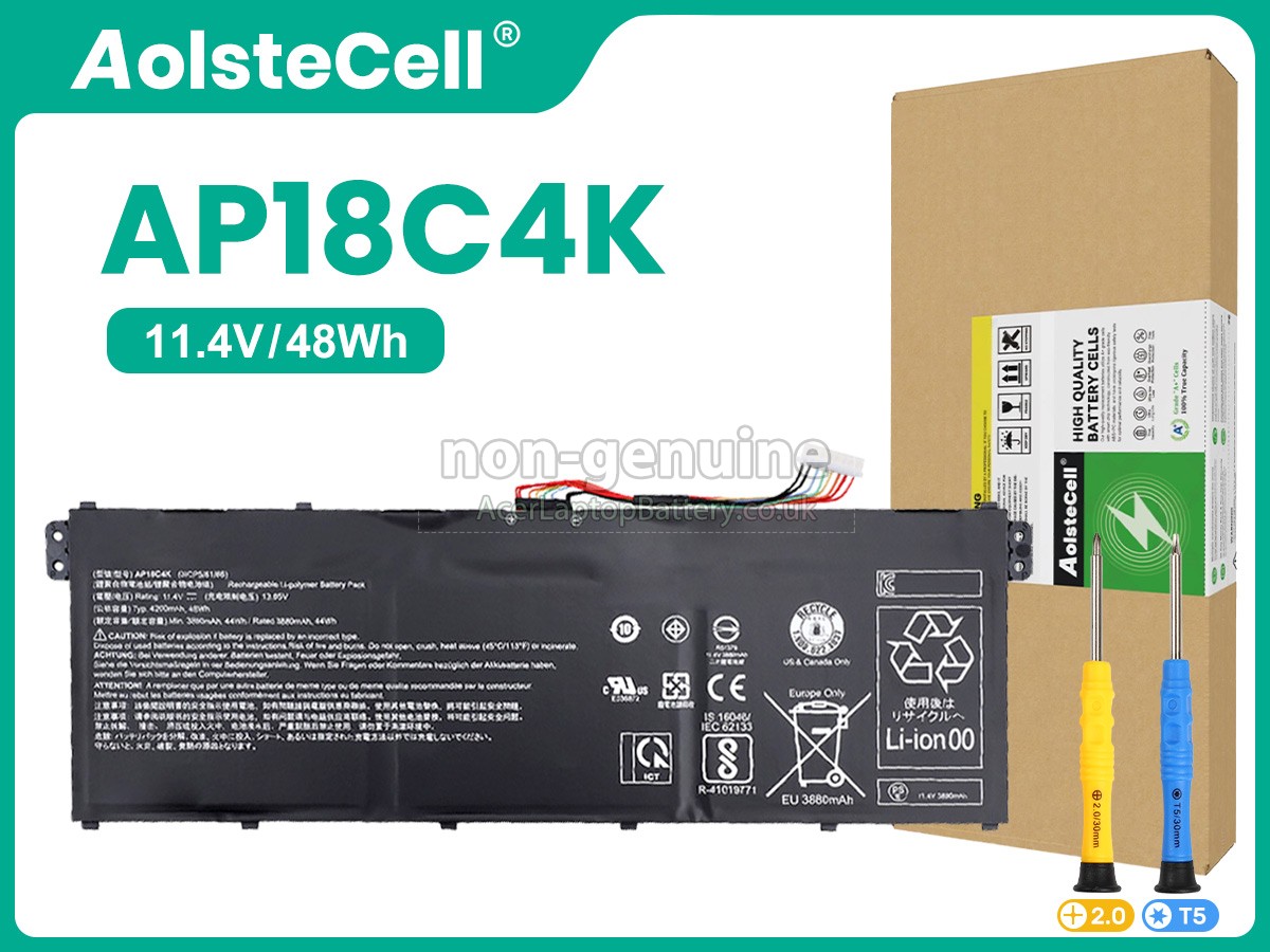replacement Acer AP18C4K battery