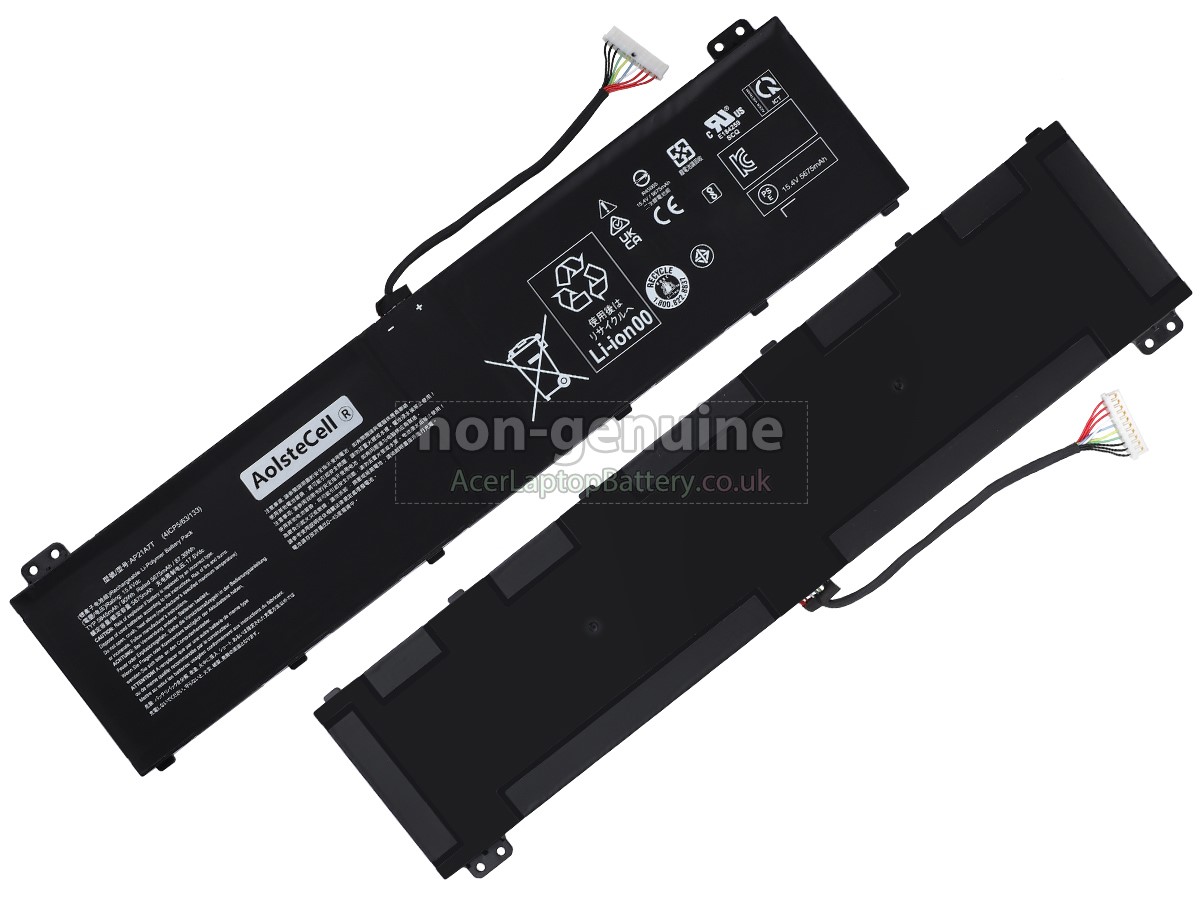 replacement Acer Predator HELIOS 18 PH18-71-954N battery