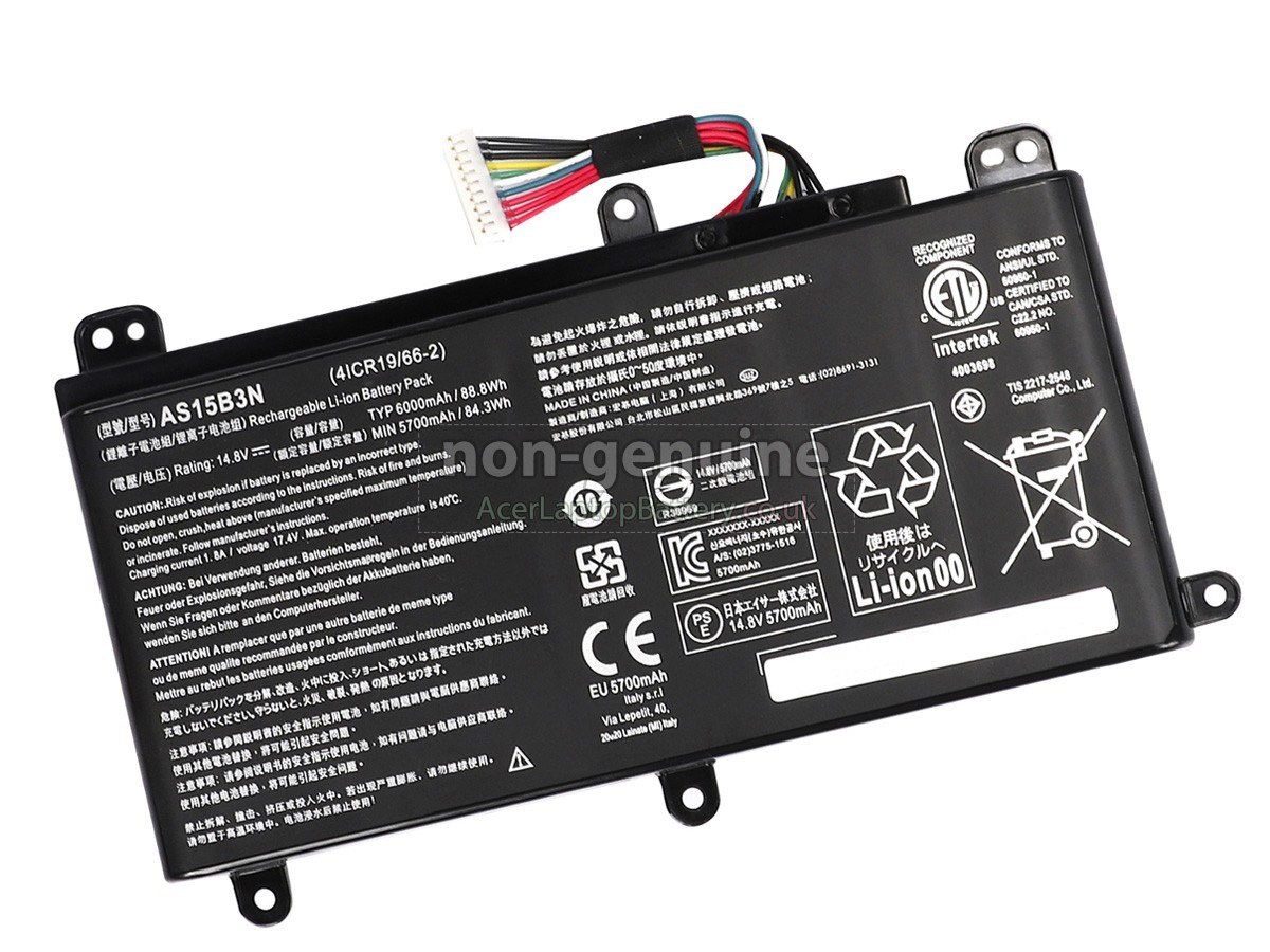 replacement Acer AS15B3N(4ICR19/66-2) battery