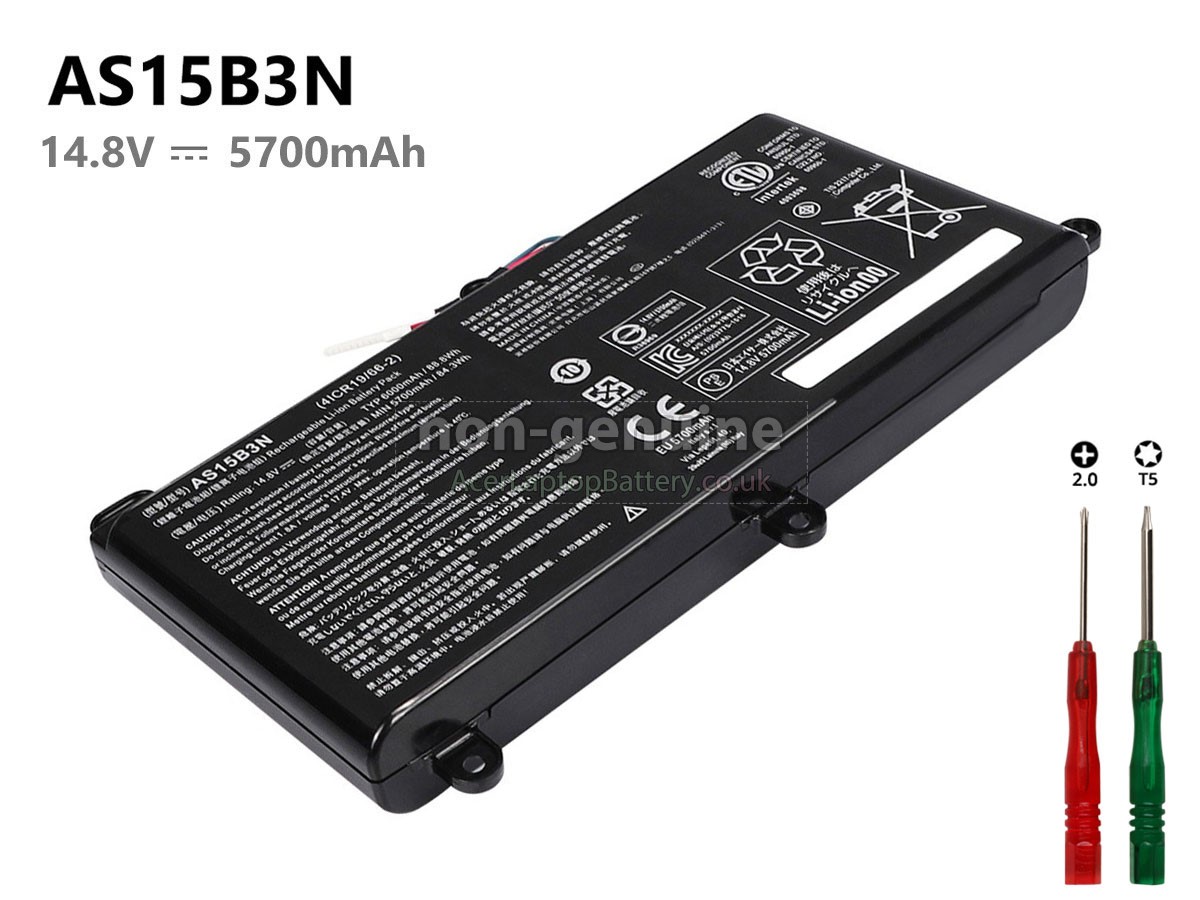 replacement Acer AS15B3N battery