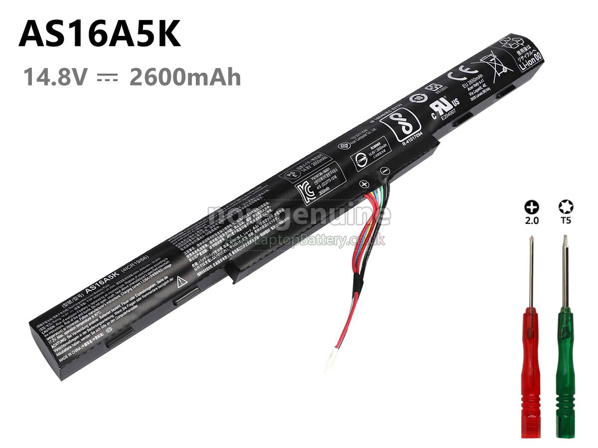 replacement Acer AS16A5K battery