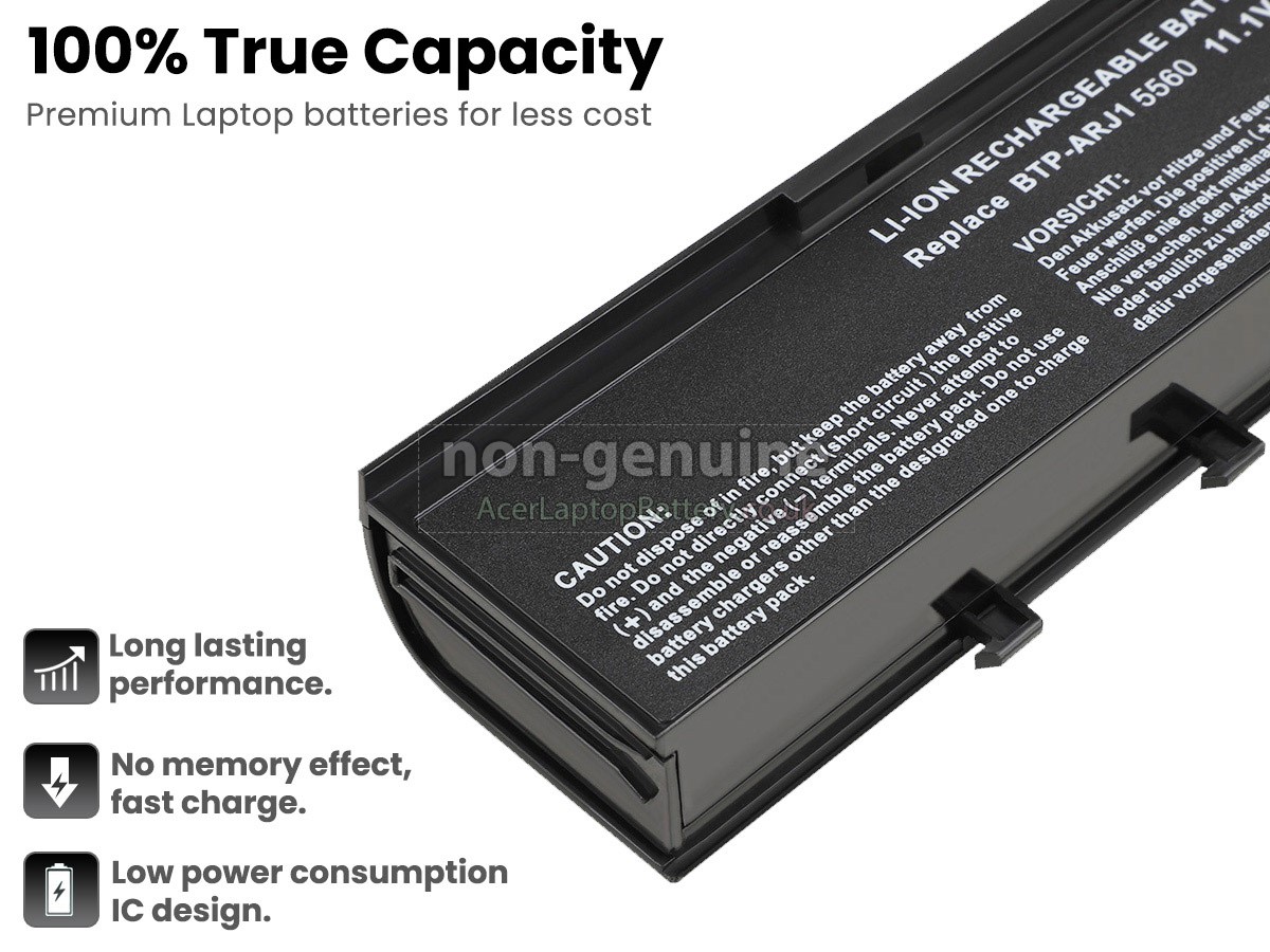 replacement Acer Extensa 3100 battery
