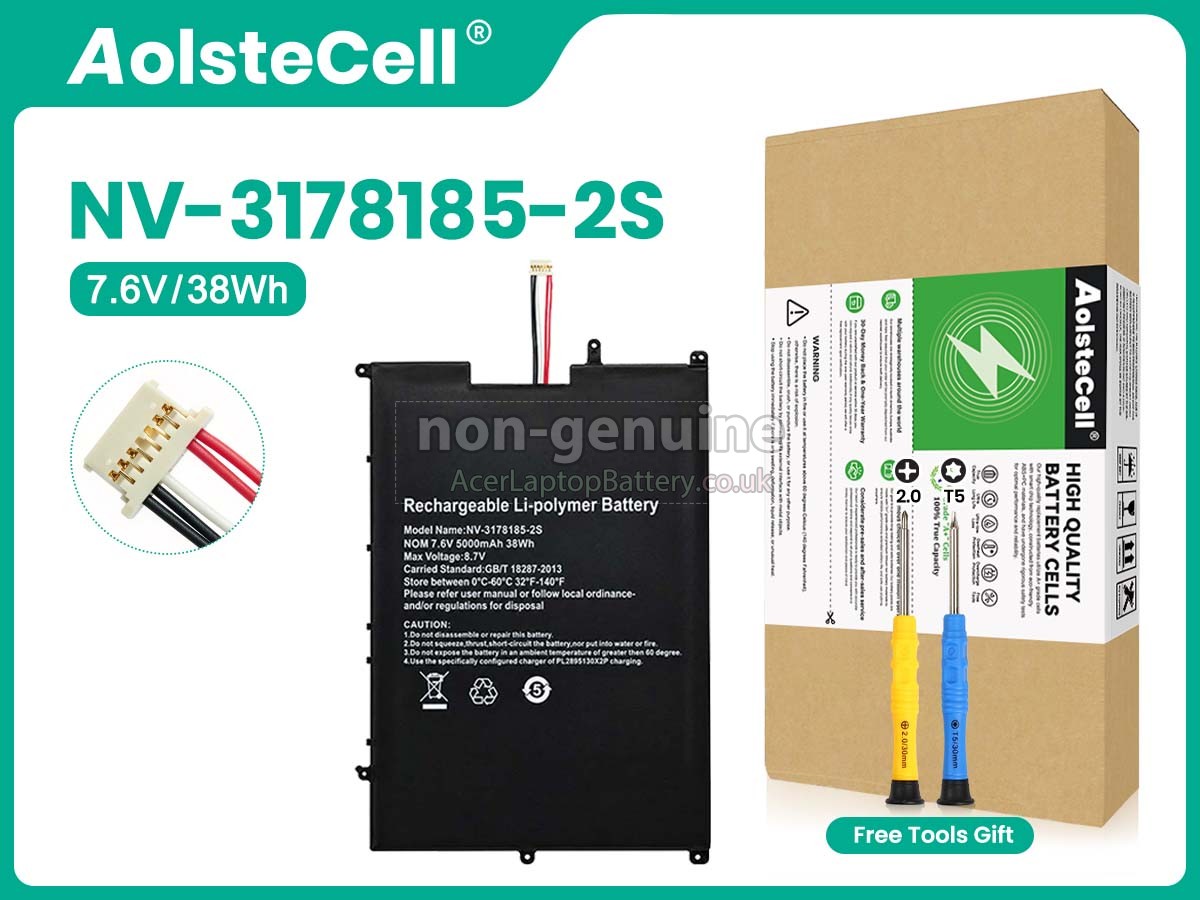 replacement Gateway 34160201P battery
