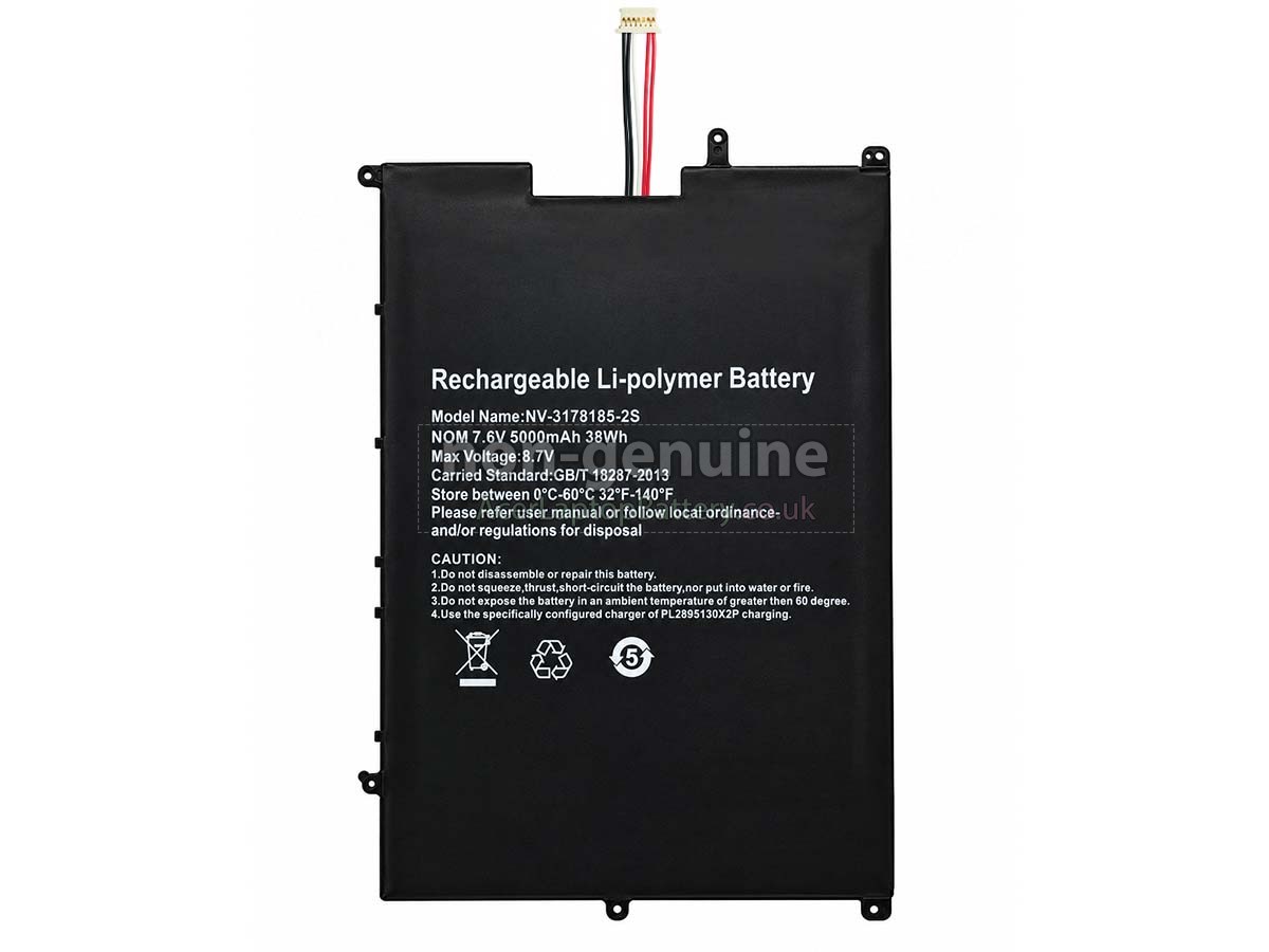 replacement Gateway 34160201P battery