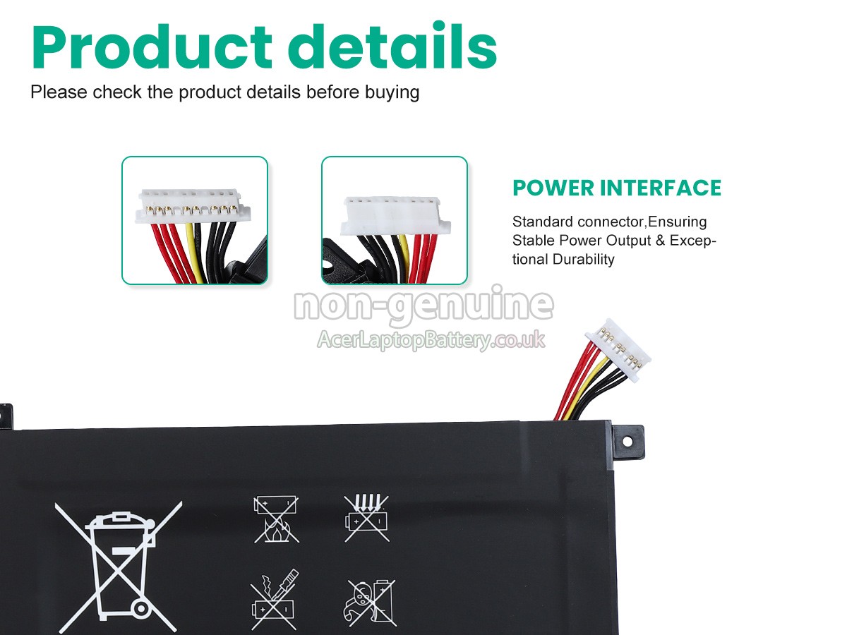 replacement Gateway 4886280P battery