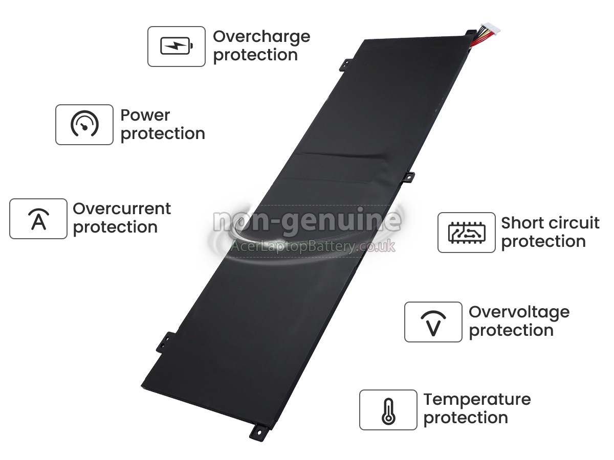 replacement Gateway 4886280P battery