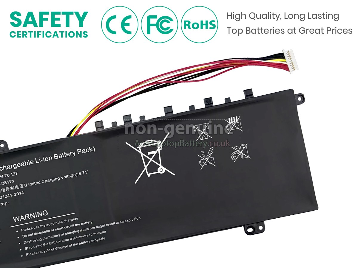 replacement Gateway 4886280P battery