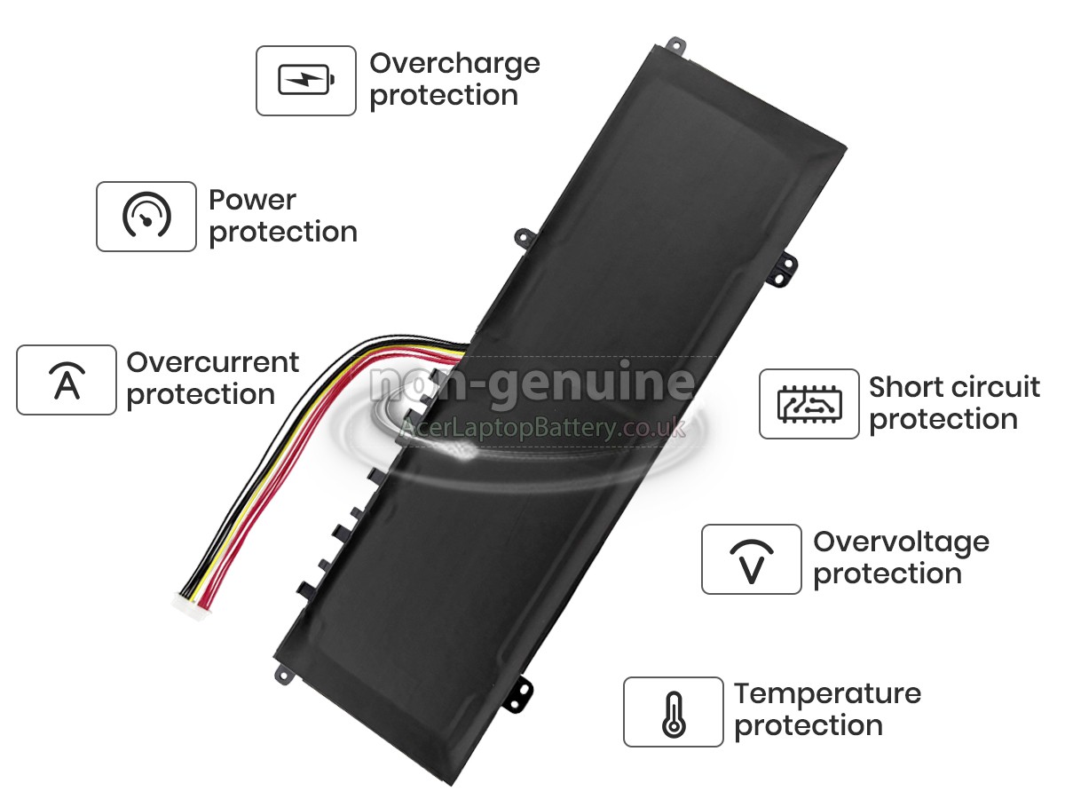 replacement Gateway 4886280P battery
