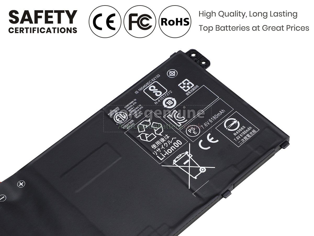 replacement Acer AC16B7K battery