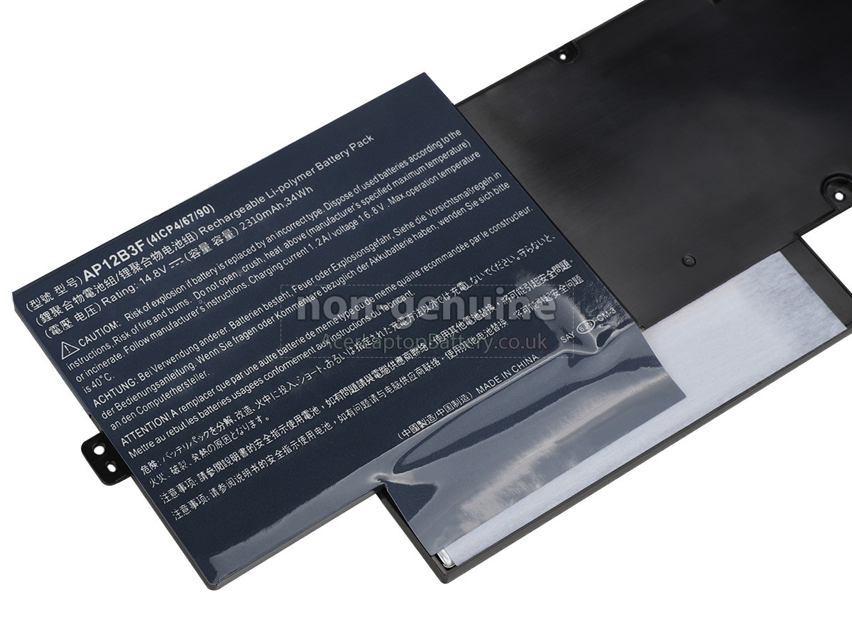 replacement Acer AP12B3F battery