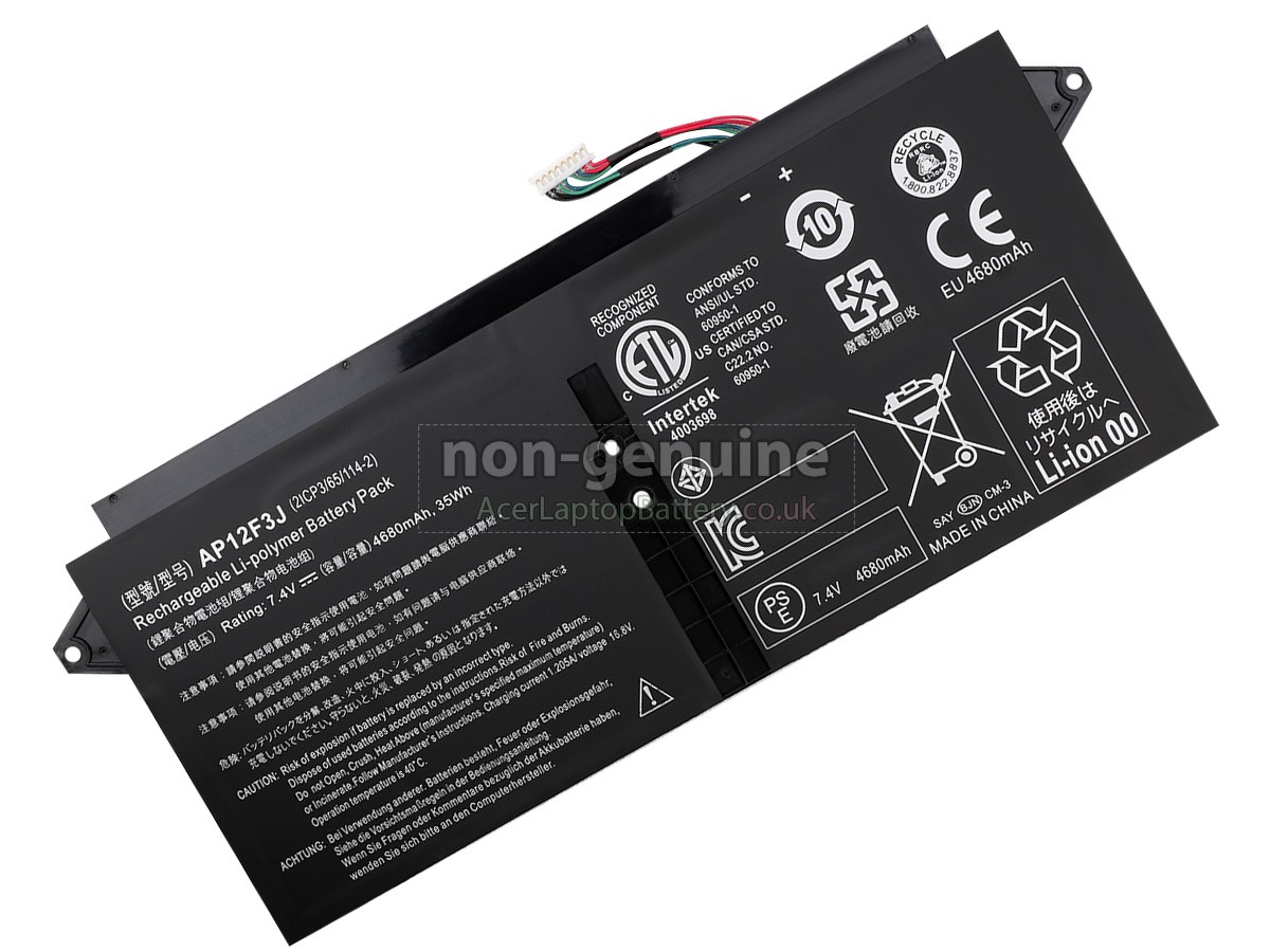 replacement Acer AP12F3J battery