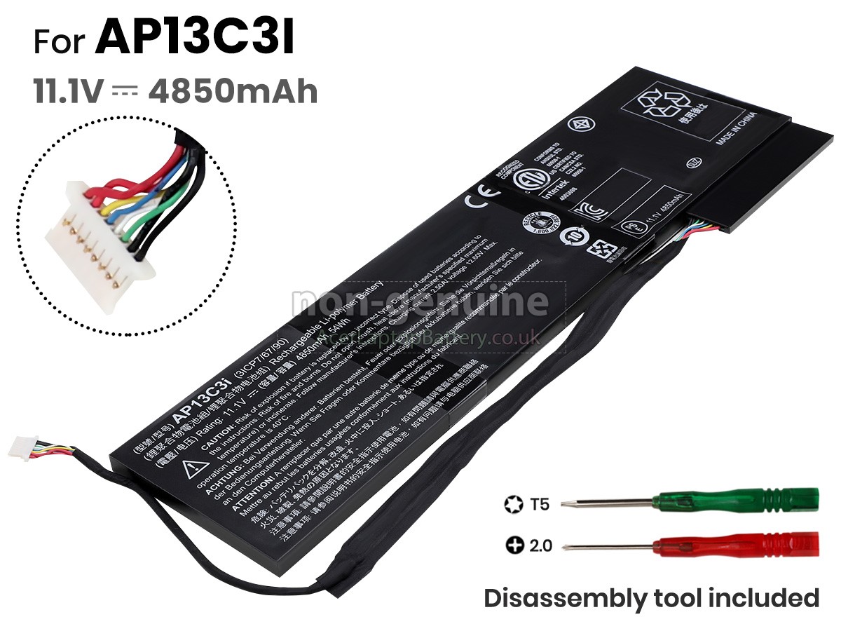 replacement Acer AP13C3I battery