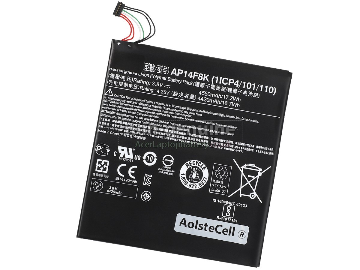 replacement Acer AP14F8K battery