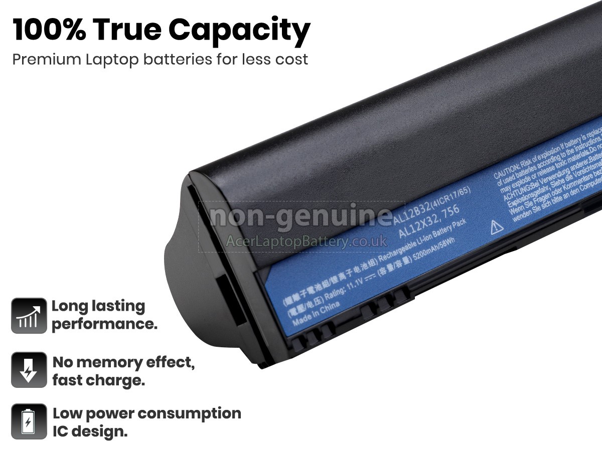 replacement Acer Chromebook C710-2487 battery